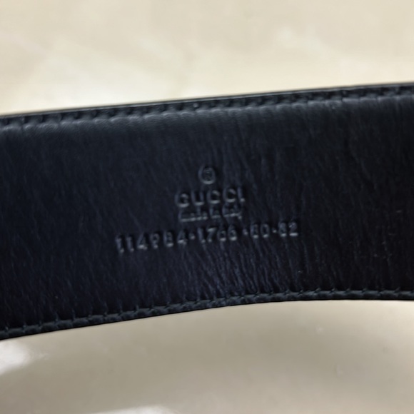 EUC authentic Gucci interlocking belt size 80/32 - Picture 7 of 8